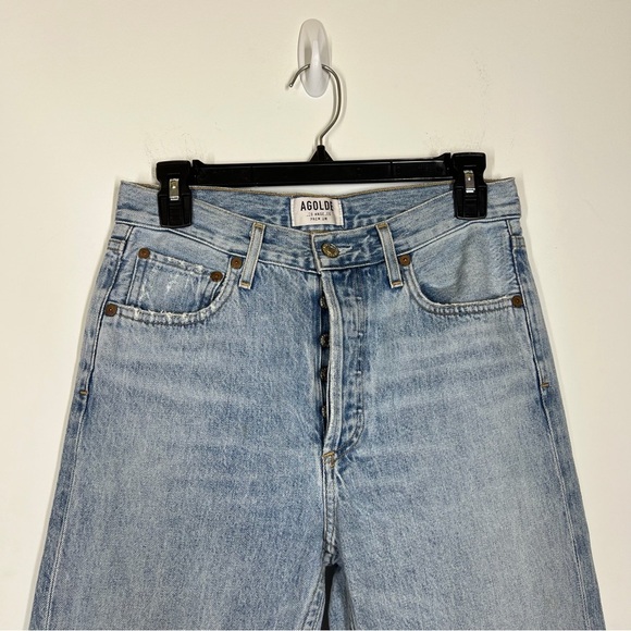 Agolde Jamie Button Fly Jean Size 26 - Picture 4 of 10